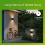 PHILIPS Zyra LED Outdoor стенна лампа за външен монтаж IP44, алуминиев корпус, снимка 5