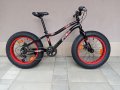 Продавам колела внос от Германия алуминиев велосипед фетбайк MONSTER RIDER 20 цола,дискови спирачки, снимка 1