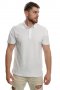 Нова бяла мъжка блуза (тениска) тип Lacoste, с яка, снимка 7