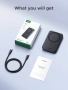 Нова Магнитна външна батерия 10000mAh UGREEN MagSafe с бързо зареждане, снимка 9