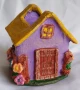 Къщичка с ограда от цветя -органайзер , снимка 3