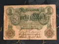 Райх банкнота - Германия - 50 марки | 1910г., снимка 1