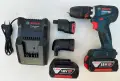 BOSCH GSR 18V-90 FC - Безчетков винтоверт 2x18V 4.0Ah 2025г., снимка 1