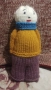 Момче амигуруми, изплетено с чорапски игли , снимка 2