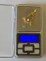 Стара златна висулка с естествени камъни 14 карата 585, снимка 3