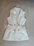 НОВ елегантен бял елек✨, снимка 1