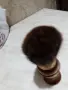 omega puro tassо brush made in italy четка за бръснене естествен косъм язовец нова , снимка 4