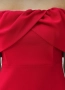 Червена Дамска Рокля , снимка 6
