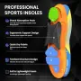 Welnove Plantar Fasciitis стелки с гел пета, размер M 7.5–8, снимка 8