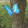 3595 Декоративна градинска пеперуда на колче, снимка 5