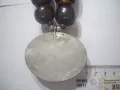 Старо много интересно колие с голям камък., снимка 4