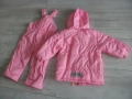 Детски комплект-зимен розов-нов, снимка 7