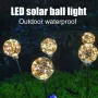 Соларни лампи сферичен LED, IP66, време за разреждане над 8ч, снимка 4