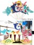 12 бр Бебе Акули Baby Shark и опашки големи картонени топери украса декор за мъфини кексчета торта  , снимка 1 - Други - 31751846
