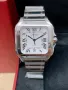 Cartier Santos De Cartier 40mm (35mm) Steel White Dial Automatic Мъжки / Унисекс  Различни Варианти, снимка 1