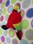 Плюшена играчка папагал, снимка 1