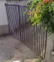 Метална градинска врата (порта за двор) две крила 185х200см-140х200см, снимка 1
