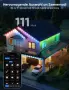 Интелигентни външни светлини APPECK, 30 м, 72 LED, RGB смарт постоянно външно осветление, снимка 2