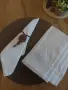 5бр бели памучни кърпи за хранене, снимка 1