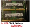 Samsung 64GB KIT / 32GB КИТ 2666MHz DDR4 PC4 SODIMM Ram памет за лаптоп, снимка 2