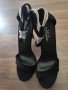 НОВИ Черни Дамски Обувки, снимка 1 - Дамски обувки на ток - 34266778