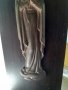 Богородица пано от чугун статуя икона статуетка масивна, снимка 3