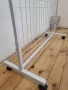 Стелаж тип мрежа на колела , снимка 2
