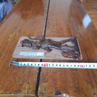Стар сувенирен термометър Ловец, снимка 6 - Други ценни предмети - 42908425