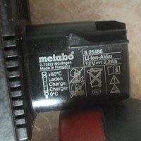 Батерия:12V METABO Air Cooled Li-Power-Li-ion-2A/2,2A/Black Decker H1-18V-NiCd-Английски-Добри, снимка 7 - Други инструменти - 40529808