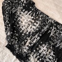 Дамска тюл блуза, прозрачна Onesize, снимка 3 - Блузи с дълъг ръкав и пуловери - 39815331