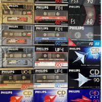 PHILIPS аудиокасети, снимка 1 - Аудио касети - 40612552