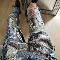 SALE Намалени LAGARTO Denim ефектни дънки, снимка 2 - Дънки - 26901336