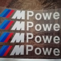 **ТОП** Стикер лепенка BMW M POWER БМВ М за кола автомобил джип + подарък, снимка 2 - Аксесоари и консумативи - 31569229