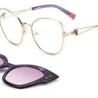 Дамски диоптрични рамки Missoni с клипс , слънчеви очила -51%, снимка 1 - Слънчеви и диоптрични очила - 42903215