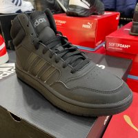  Adidas Hoops 3.0 Mid | Оригинални мъжки кецове, снимка 8 - Спортни обувки - 39472577