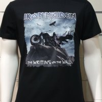 Нова мъжка тениска на музикалната група Iron Maiden – The Writing On The Wall , снимка 6 - Тениски - 35623284