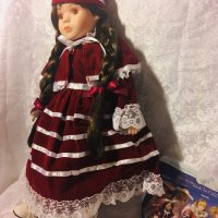 колекционерска порцеланова кукла , снимка 8 - Кукли - 39061455