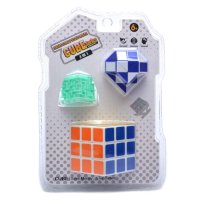 Комплект кубчета Ahelos, Тип Рубик, 3 броя, Логически, снимка 1 - Образователни игри - 40811443