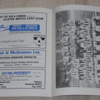 Линфийлд (Северна Ирландия) оригинални футболни програми срещу Стоук Сити, Карик Рейнджърс и Рексъм, снимка 5 - Фен артикули - 35094370