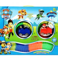 Светеща писта пес патрул (PAW Patrol), снимка 1 - Коли, камиони, мотори, писти - 39018877