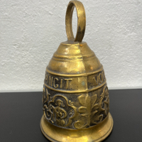 Голяма бронзова камбана със страхотен звън. №5175, снимка 2 - Колекции - 44725432