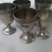 Пет метални чашки за коняк, снимка 5 - Други ценни предмети - 33725094