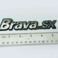 емблема BRAVA SX FIAT WEEKEND , снимка 1 - Части - 37591529