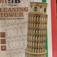 3D пъзел: The Leaning Tower of Pisa - Наклонената кула в Пиза (3Д пъзели), снимка 1 - Игри и пъзели - 39321810