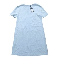 Нова PATRIZIA PEPE Light Blue Shirt Dress Дамска Рокля It 46 (BG L размер), снимка 4 - Рокли - 42655477