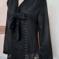 Glamorous, Дамска Блуза с панделка. Код 1726, снимка 3 - Блузи с дълъг ръкав и пуловери - 36679726