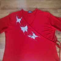 Червена тениска Must, снимка 1 - Тениски - 37644759