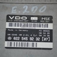 Компютър Двигател Mercedes-Benz, VDO, MSE, 2.0L,, снимка 2 - Части - 39272687