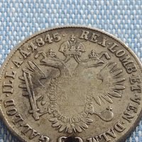 Сребърна монета 20 кройцера 1845г. Фердинанд първи Алба Юлия Австрийска империя 13687, снимка 10 - Нумизматика и бонистика - 42890674