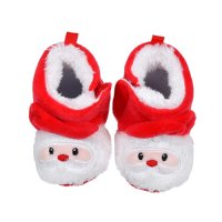 Бебешки коледни буйки, Дядо Коледа, снимка 2 - Бебешки чорапи - 42779342